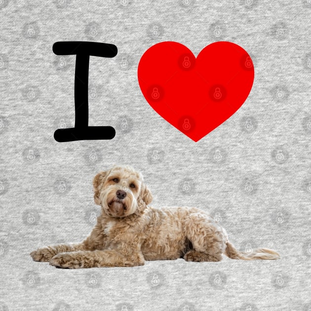 I HEART GOLDEN DOODLE by EmoteYourself